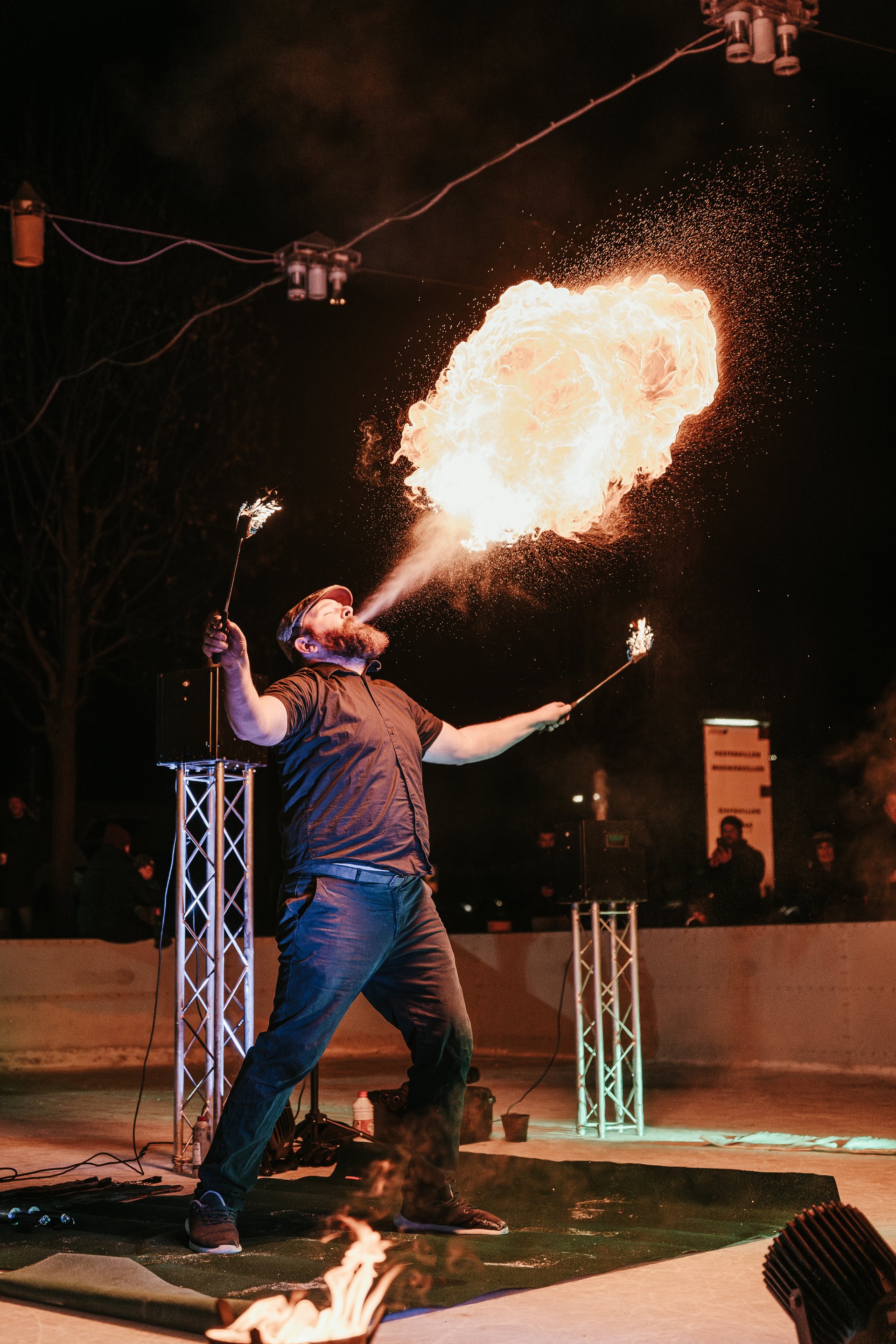 Feuershow Performance