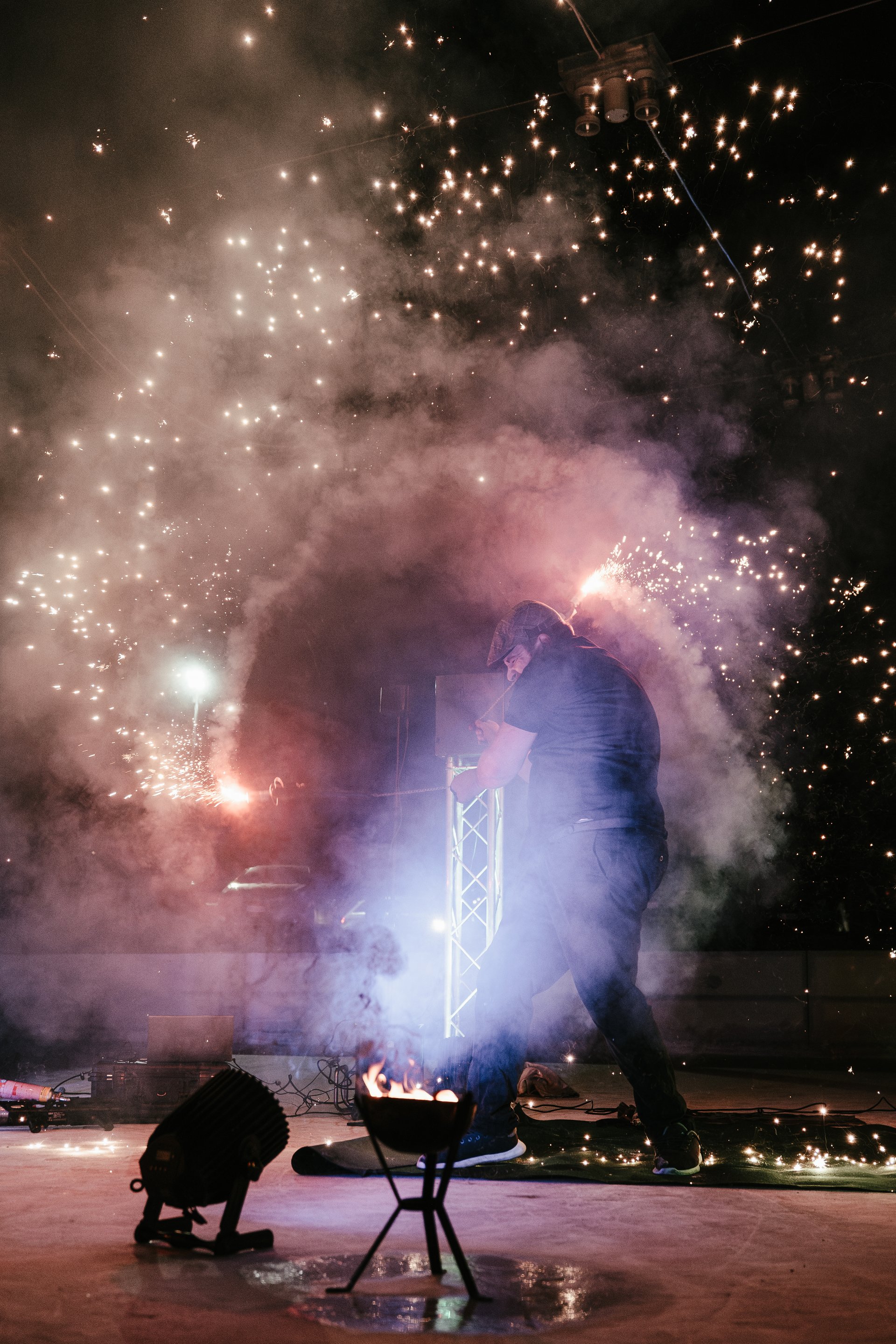 Feuershow – Abendshow